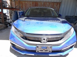 2019 Honda Civic LX Blue Sedan 2.0L AT #A24905
